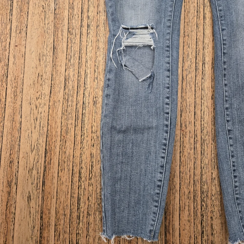 Lucky Brand Jeans Womens 2/26R  Blue Denim High‎ Rise Skinny